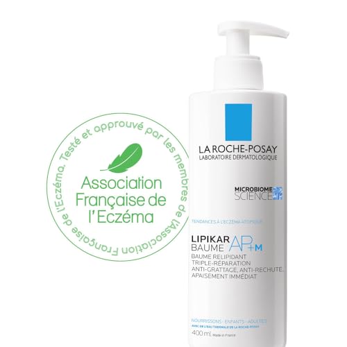 La Roche-Posay - Lipikar Baume AP+M - Crème Hydratante Corps Triple Réparation - Apaise Durablement les Peaux Sèches Atopiques - Beurre de karité, Aqua Posæ, Niacinamide - Crème Corps Haute Tolérance