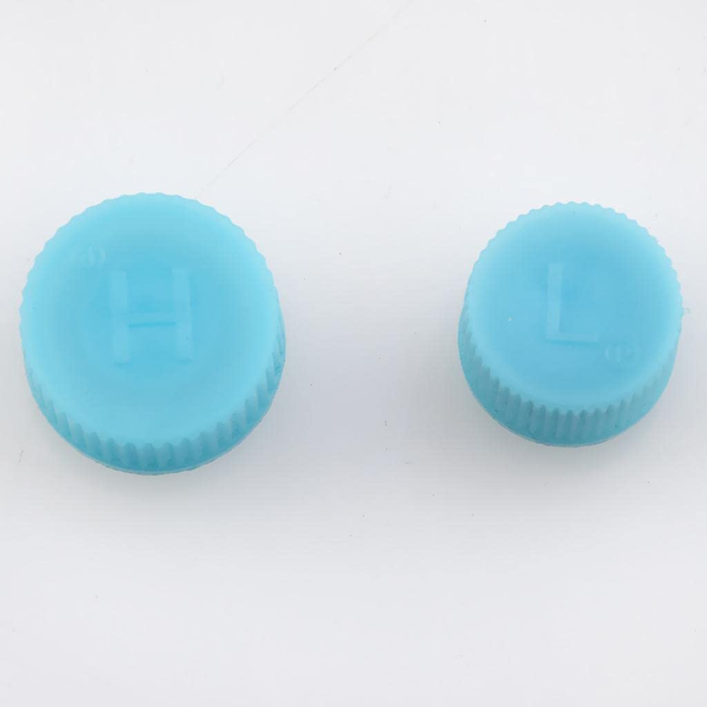 CALANDIS® 2 Pieces AC Hi Low Side Charging Port Service Valve Fitting Caps R134a R12-image-5