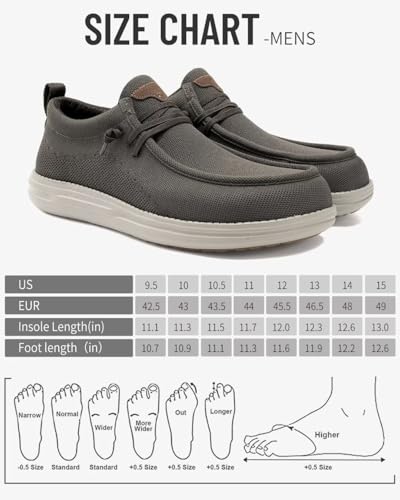 Image of 1TAZERO Wide-Shoes for Men Toe-Box Walking - Extra Wide Width Barefoot Orthopedic Shoes for Men Casual Shoes with Arch Supprot