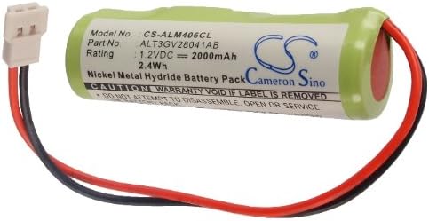 Cameron Sino 2000mAh New Replacement Battery for Alcatel 4068 IP, 4068IP Touch, 8068 BT, Bluetooth 4068