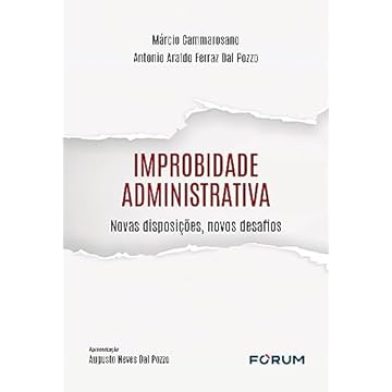 Capa do livro Improbidade Administrativa: novas disposições, novos desafios