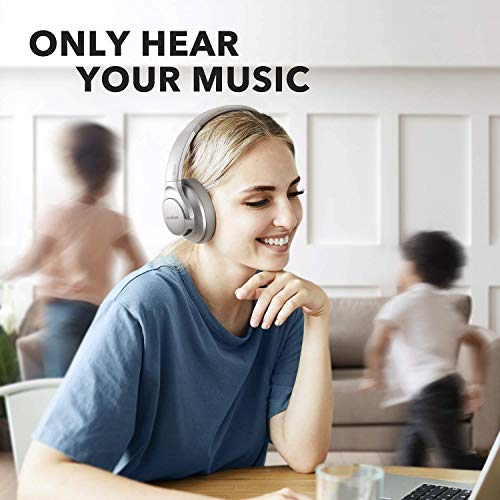 image for Soundcore Anker Life Q20 Hybrid Active Noise Cancelling Headphones, Wi