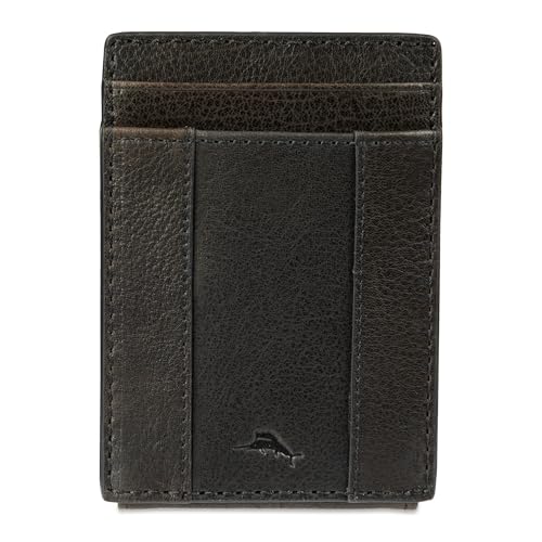 Tommy Bahama Men's Two Tone Magnetic Front Pocket Wallet
