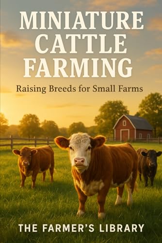 Miniature Cattle Farming: Raising Breeds for Small Farms, Homesteads, and Sustainable Living