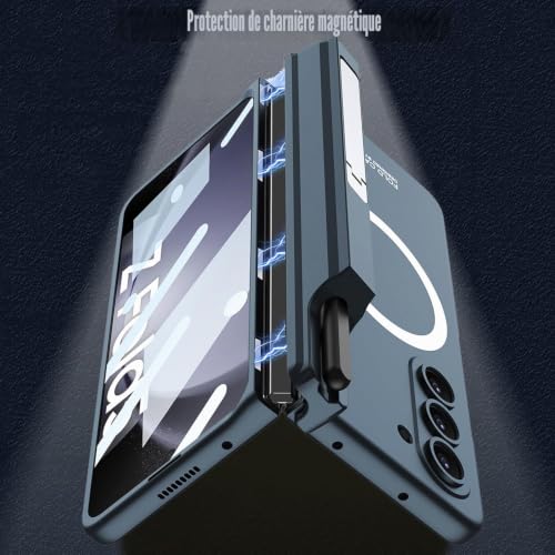 Coque Samsung Z Fold 5 protège écran intégré pour éviter les rayures - 3