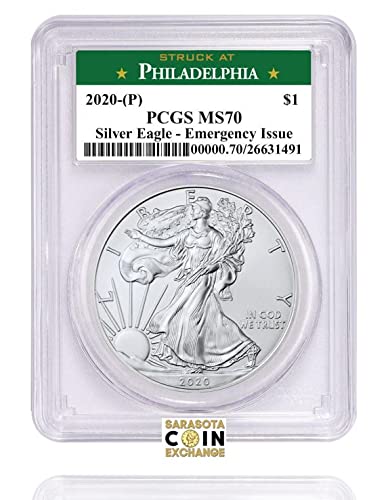 2020 Emergency Issue Struck at Philadelphia American Silver Eagle...