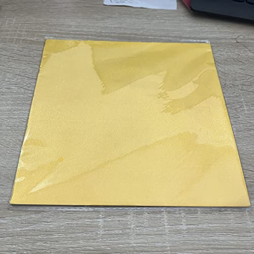 200 Pieces Large Candy Wrappers Aluminum Foil Chocolate Bar Wrapping Foil Sweet Treats Wrapper 5.9Inch (Gold) #TOP4