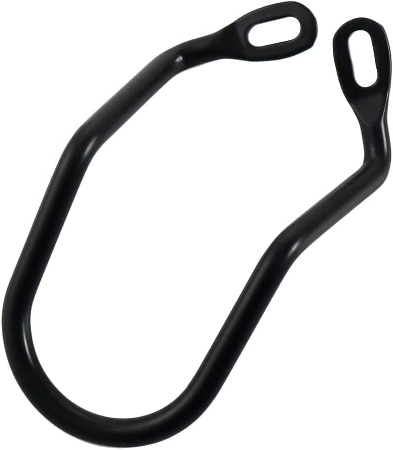 Black 150mm Rear Derailleur Protector, Steel Bicycle Derailleur Guard, Bike Rear Derailleur Hanger Rear Gear Protector Chain Stay Guard for Bicycle Mountain Road Cycling, Chain Guards