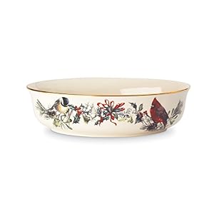 Lenox Winter Greetings Dekoschale Goldfarben 24,1 cm