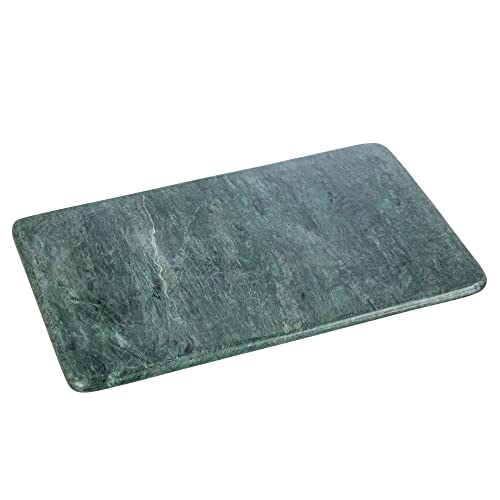 Tabla para cortar de mármol rectangular verde Bloomingville miniatura 1