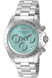 Invicta Speedway Men 39.5mm Stainless Steel Steel Tiffany Blue dial VD53B-14 Quartz