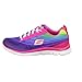 Skechers Sport Women's Pretty Please Fashion Sneaker,Hot Pink/Multi,8 M US