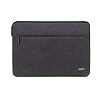 Acer Protective Laptop Sleeve | Up to 15.6 Notebook | Easy Access Outside Zipper Pocket for Adapters, Mouse or Dongle | Gray