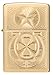 Zippo Lucky Horseshoe Design High Polish Brass Pocket Lighter