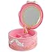 zxb-shop Boîte Musicale Girl Musique Boîte à Bijoux Ballerina Spinning Boîte de Musique Gramophone Jouet Cadeau d'anniversaire for Enfants Boite a Bijoux Musicale ( Color : Pink )