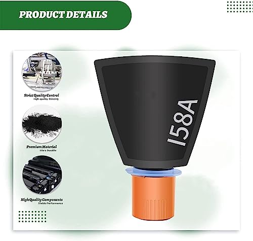 Image of QUINK 158A Toner Cartridge for HP 158 Toner Reload Kit for HP LaserJet Tank 1005w, 1020w, MFP 2606sdw, 1020, 1005, 2605sdw, 1604w, 1602, 2602, 2603, 2604, 2606 Series-2pcs (158A 2PC)