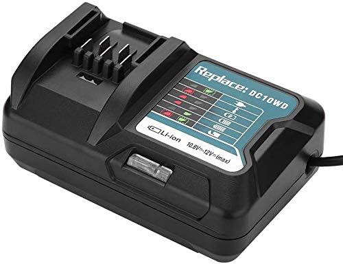 awokee Charger Replacement DC10WD for Makit Battery Charger 10.8V 12V DC10WD DC10SB DC10WC BL1015 BL1016 BL1021B BL1041B Quick Charger