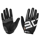 Transpirable: Los guantes de ciclismo son suaves, transpirables y antiabrasivos. Los guantes son ligeros y extremadamente cómodos de llevar.