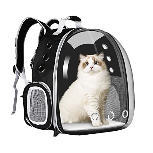 VSSHE Haustierrucksack Bis 7,5kg - Transparente Tragetasche Für Katzen & Hunde