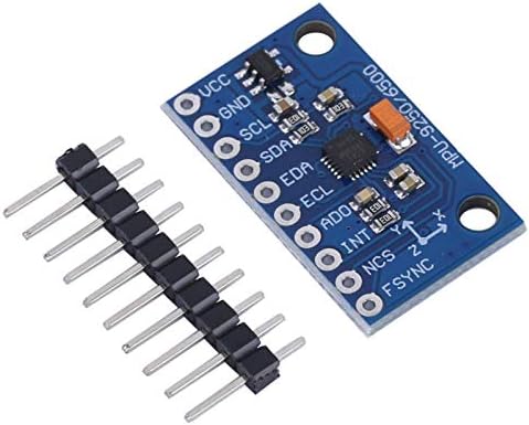 MPU-9250 MPU9250 Nine-axis/9-axis Attitude 3 Axis Acceleration Gyroscope Compass Magnetic Field Sensor Magnetic Sensor 3~5V for Accurate Measuring