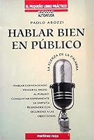 HABLAR BIEN EN PÚBLICO 8427023863 Book Cover