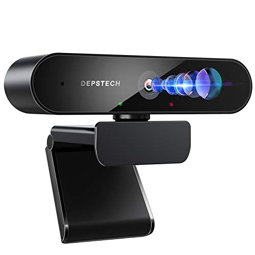 Webcam with Microphone, DEPSTECH 2K QHD Web Camera Video Streaming Webcam,Plug and Play USB Webcam for Conferencing/Calling/Gaming, Laptop/Desktop Mac, Skype/YouTube/Zoom/Facetime
