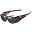 Purple Tortoiseshell Frame Grey Lens