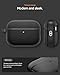Spigen for AirPods Pro 3 Case, Classic Fit Compatible with AirPods Pro 3rd Generation Case (2025), Premium Fabric Cover with Carabiner - Black