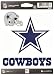 Rico Industries NFL Dallas Cowboys Die Cut 3-Piece Triple Spirit Sticker Sheet