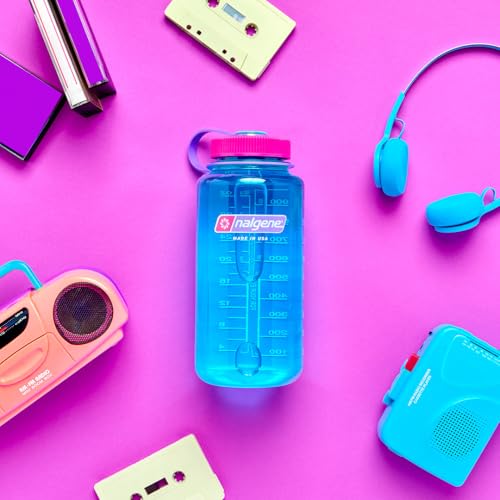 Image of Nalgene 32 oz Wide Mouth Water Bottle | BPA-Free, Durable & Leak Proof, Lightweight Bottle for Hiking & Gym, Work & Travel