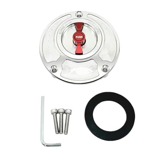 Bouchon réservoir moto alu CNC haut de gamme pour FZ6N FZ6 finition anodisée 6 couleurs