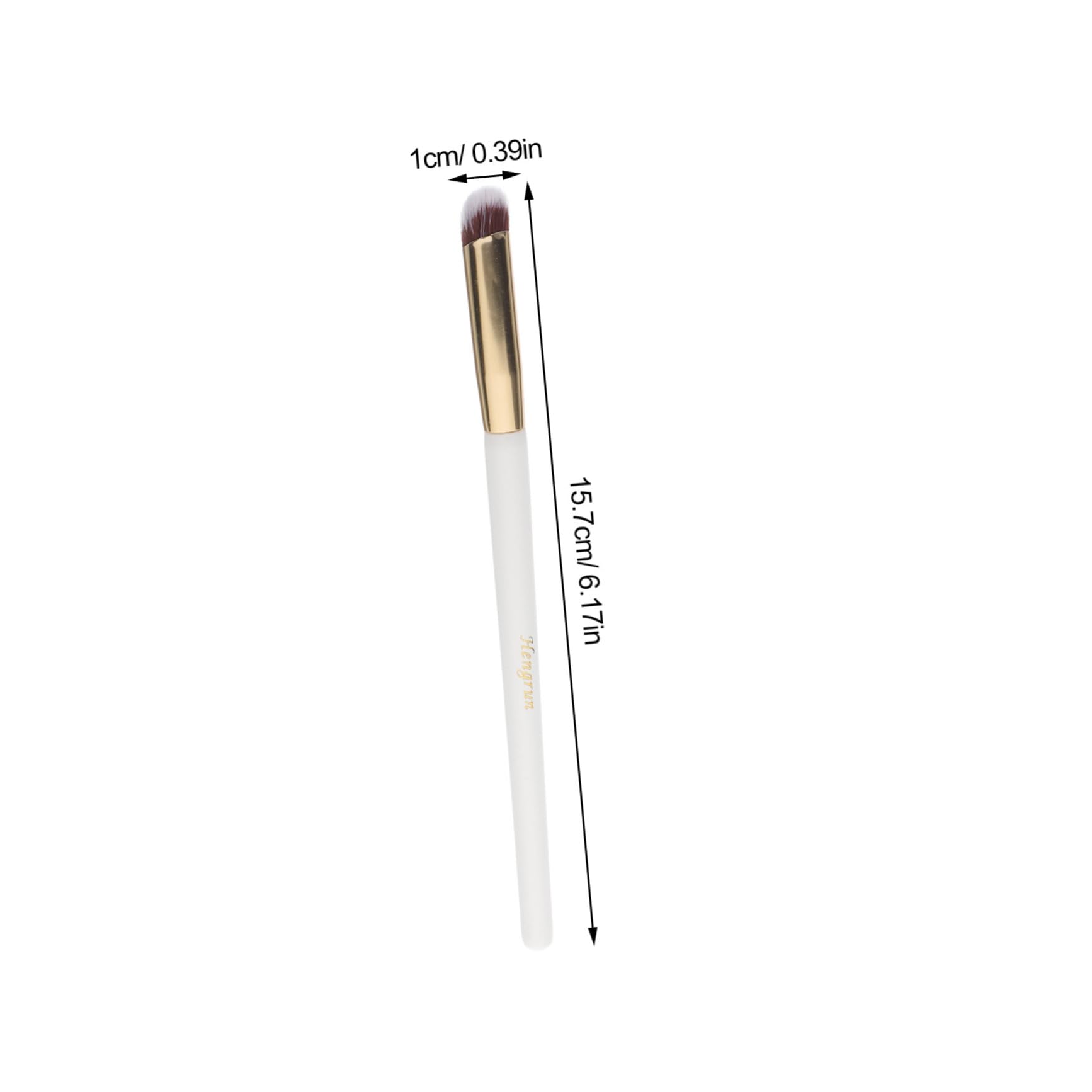 Outanaya Ngled Concealer Brush 10pcs Makeup Brush Set for under Eye Lipstick and Eye Shadow Applicati