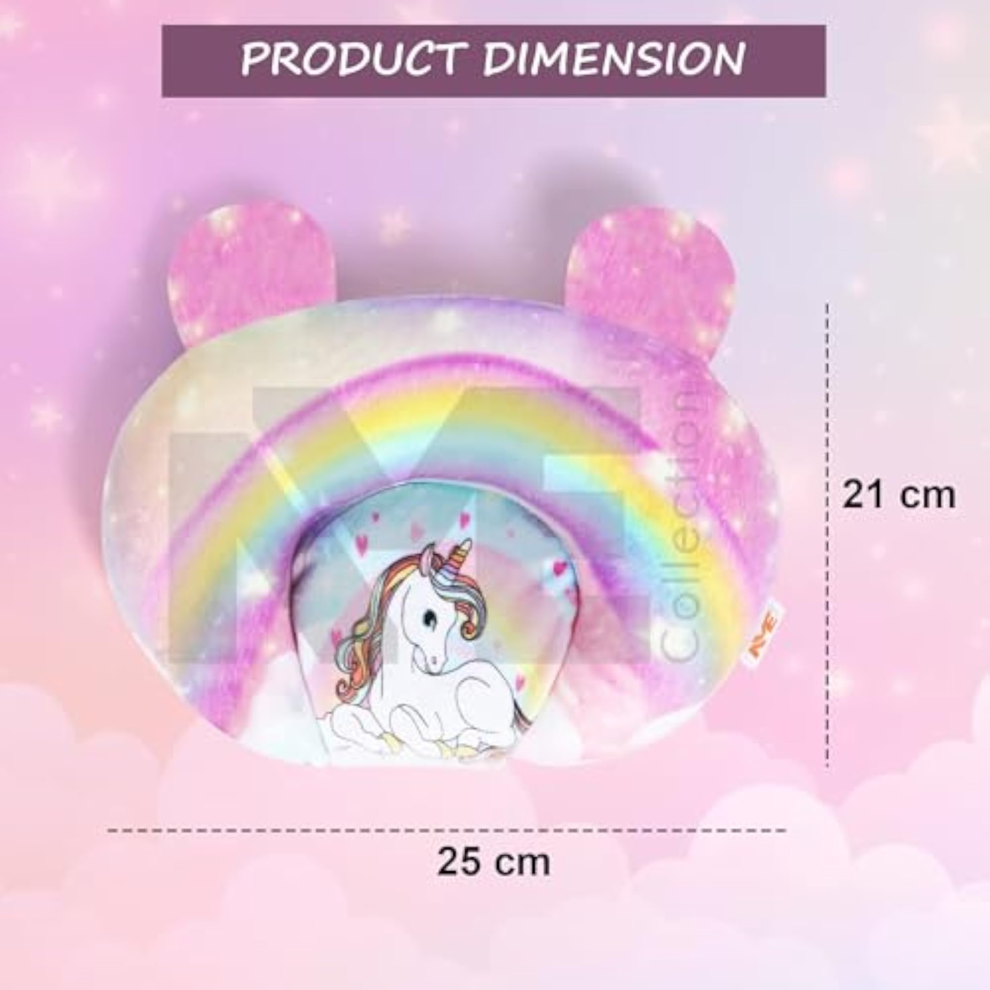 Mustard Seeds Pillow for Newborn Baby-Round Head Shaping