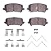Dynamic Friction Company 5000 Advanced Brake Pads - Ceramic and Hardware Kit