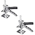 Viking Arm Precision Clamping Tool - Arm Hand Tool Jack,Multifunctional Jack All-Steel Ceramic Tile Height Adjustment Lifting Device,Labor-Saving Arm Lifting for Walls,Floors,Doors,Cabinet (2PCs, B)