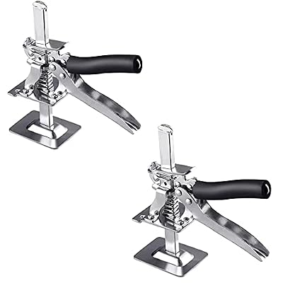 Viking Arm Precision Clamping Tool - Arm Hand Tool Jack,Multifunctional Jack All-Steel Ceramic Tile Height Adjustment Lifting Device,Labor-Saving Arm Lifting for Walls,Floors,Doors,Cabinet (2PCs, B)