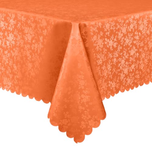 Image of Smiry Rectangle Waterproof Heavy Duty Vinyl Tablecloths, 52 x 70 Inch