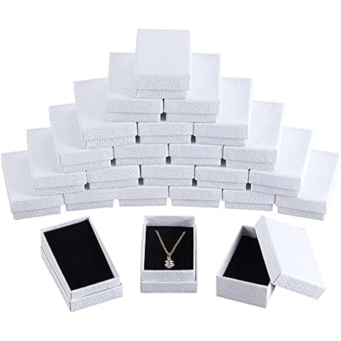 nbeads Boîtes à Bijoux en Carton Cover