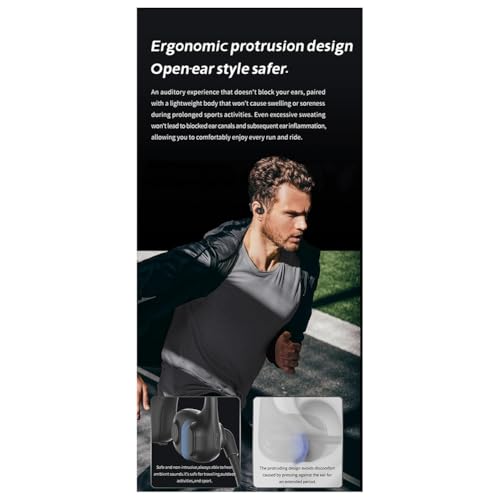 Écouteurs sans fil DG09 sport étanches IPX5 Bluetooth 5.3 avec micro
