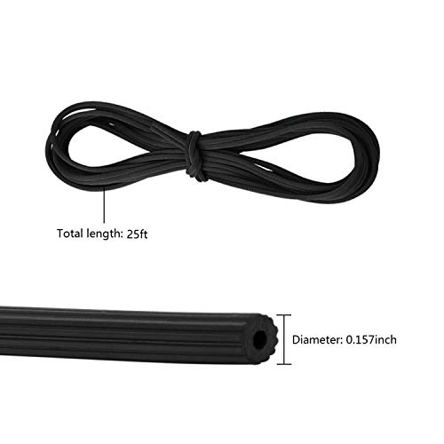 Screen Repair Kit For Windows And Doors 48” X 100" Adjustable Fiberglass Screens With Rolling Tool And Screen Retainer Spline #TOP4