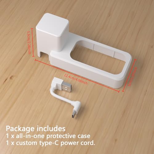 Image of Outlet Mount for Blink Sync Module Core, Protective Housing Wall Mount, No Exposed Cable, Space Saving Easy Installation | organize exposed cables Plug-and-play design No Drilling, Easy Installation