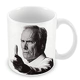 Mug C�ramique Tasse Photo de Star C�l�brit� Clint Eastwood Acteur Vieux Cin�ma Original 3