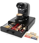 HFHOME Cassetto Porta Capsule per Nespresso Vertuo, Porta Capsule Caffè