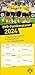 Produktbild Borussia Dortmund Familienplaner 2024. Der Kalender für Fußball-Familien: Terminplaner mit 5 Spalten und den Stars des BVB. Ein Familien-Kalender mit viel Platz für Notizen.