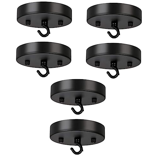 Plaque de plafond pour suspension Gadpiparty lot de 6 rosaces de lustre scandinaves