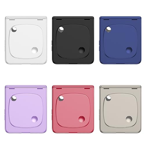 Image of BOUNCEBACK Back Case Cover for Samsung Galaxy Z Flip 7 5G | Magnetic Hinge Protector | Hidden Mirror | Ultra Thin Cover Case for Z Flip7 - (Polycarbonate | Blue)