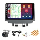 Android 14 Car Stereo for Mazda 2/CX-3 2014-2021, Biorunn 9 Inch GPS Radio Wireless Car-Play Android Auto Upgrade IPS Touch Screen Navi RDS Head Unit 2GB RAM 32GB ROM
