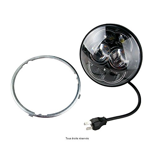 Projecteur rond 8 LED SIFAM idéal pour sécuriser vos chantiers de nuit