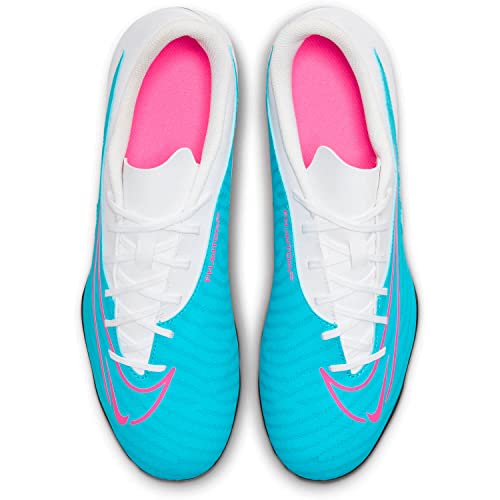 NIKE DD9483-446 Phantom GX Club FG/MG Uomo, Baltic Blue/Pink Blast-White-Laser Blue EU 40.5