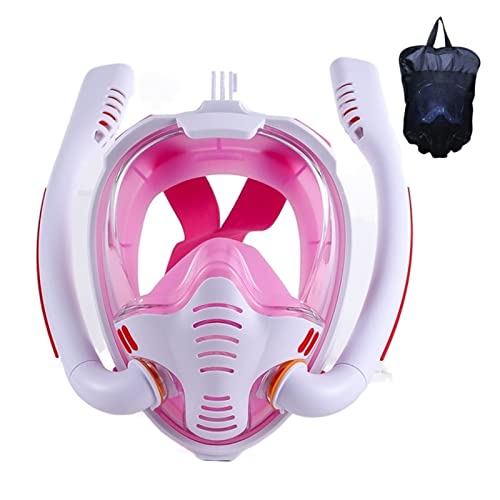 Masque de plongée en apnée anti-buée avec respiration autonome
